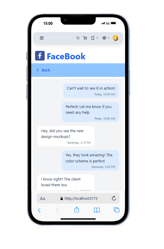 Facebook Chats & Media
